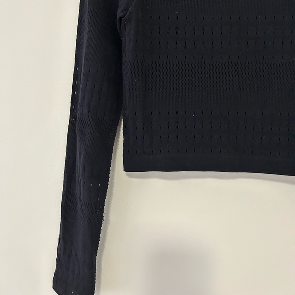 Free People Movement Seamless Top Black Size M-L - Picture 4 of 4